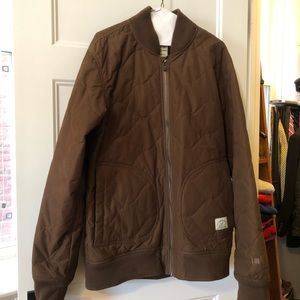 L1 Premium Goods Brown Quilted Jacket
